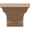 Ekena Millwork 10"W x 20"D x 10"H Wide Warren Rough Cedar Woodgrain TimberThane Corbel, Primed Tan CORUR10X20X10WARRCPR - alternate 4